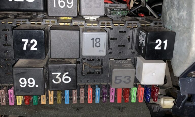 Bezpieczniki Volkswagen Sharan – Pełne schematy skrzynek dla wszystkich generacji