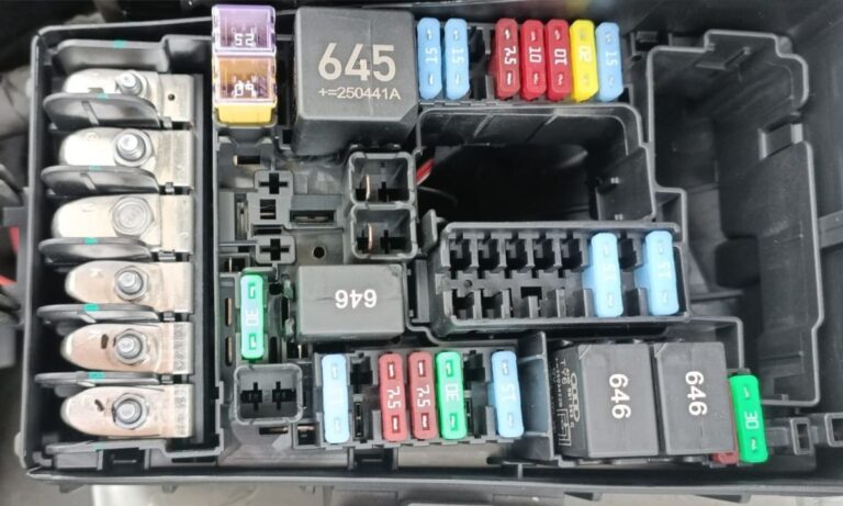 Bezpieczniki Volkswagen Tayron – pełne schematy skrzynek