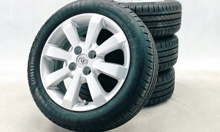 Rozmiary kół (felgi i opony) Toyota – fabryczne i popularne zamienniki w najpopularniejszych modelach