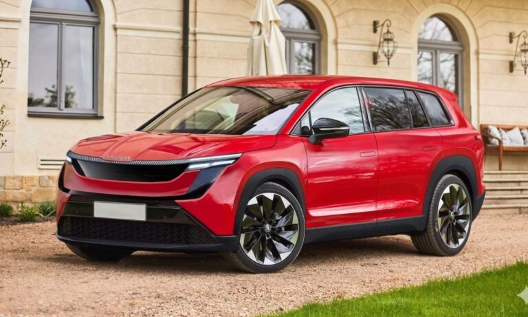 Škoda Space – nowy flagowy elektryczny SUV. Co wiemy o 7-osobowym elektryku?