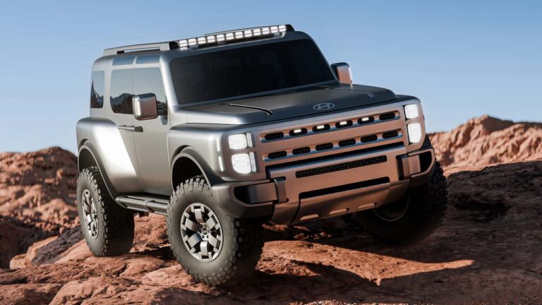 Hyundai Boulder Concept 2026 – Nowy, terenowy SUV z ramą nośną, który atakuje Forda Bronco i Jeepa Wranglera