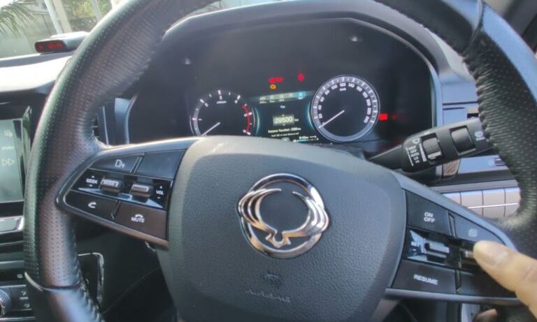 Jak zresetować inspekcję olejową w SsangYong / KGM – instrukcja krok po kroku
